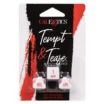 Tempt and Tease Dice – Waterproof Acrylic Couples Game - Image 3