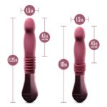 Temptasia Trixie Thrusting Dildo – Wine - Image 4