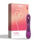 Terri App-Controlled Tapping Rabbit Vibrator – Purple - Image 3
