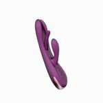 Terri App-Controlled Tapping Rabbit Vibrator – Purple - Image 4