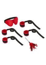 Sexy Submissive Kit – Red BDSM Apparel Set - Image 2