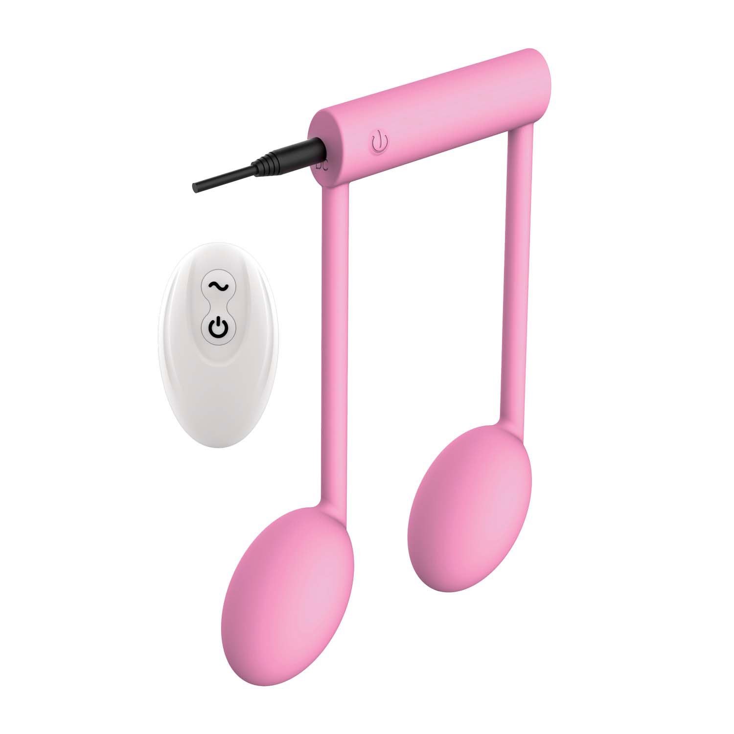 the-beat-remote-note-vibe-pink The Beat Remote Note Vibe - Pink - Image 1
