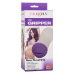 Gripper Deep Throat Grip TPE Stroker – Purple - Image 5