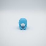 The Heavenly Humpback Finger Bullet Vibrator - Blue - Image 4