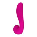 The Note Musical Rechargeable Vibrator with Dual Stimulators – Pink - Image 9