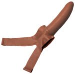The Original Accommodator Latex Dong - Brown - Image 4