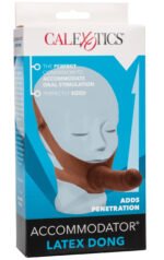 The Original Accommodator Latex Dong - Brown - Image 7