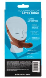 The Original Accommodator Latex Dong - Brown - Image 8