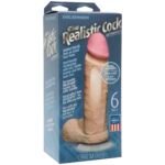 The Realistic Cock Ultraskyn 6 Inch - White - Image 2