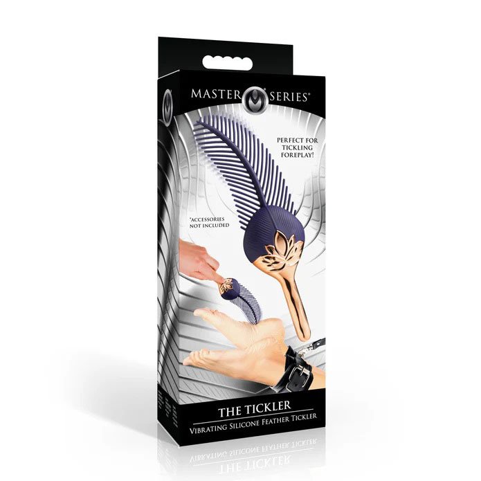 the-tickler-vibrating-silicone-feather-tickler The Tickler Vibrating Silicone Feather Tickler - Image 1