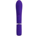 Thomas Super Soft Silicone Rabbit Vibrator – Purple - Image 5