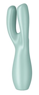 Satisfyer Threesome 3 Rechargeable Vibrator – Mint - Image 7