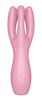 Satisfyer Threesome 3 Rechargeable Vibrator – Pink - Image 7