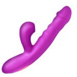 Thrust Wave Thrusting and Sucking Rabbit Vibrator – Purple - Image 7