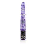 Thrusting Panther Vibrating Vibrator with Rotating Beads – Purple - Image 5