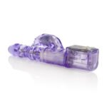 Thrusting Panther Vibrating Vibrator with Rotating Beads – Purple - Image 7