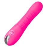 Thrusting Silicone Dildo – Pink, Rechargeable, Waterproof - Image 2