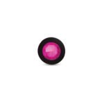 Cheeky Charms Gemma Pink Gem Medium Anal Plug – Black Silicone - Image 9