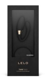 Tiani Duo Rechargeable Couples Vibrator – Black - Image 2