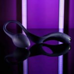 Tip to Tail Purple Dual-Motor Vibrating Anal Plug and Cock Ring with Tail – Phthalate-Free Silicone - Image 4