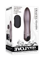 Travel-Gasm Rechargeable Vibrating Bullet – Gunmetal Gray - Image 8