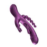 Trilux - App Controlled Rabbit Vibrator - Purple - Image 4