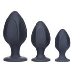 Triple Juicers Silicone Anal Trainer Set - Black - Image 3