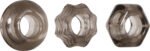 Triple Thick Cock Rings – Gray, 3-Pack - Image 3