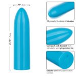 Turbo Buzz Classic Mini Bullet Vibrator – Blue - Image 2
