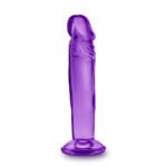 B Yours Sweet n' Small 6 Inch Dildo with Suction Cup – Purple - Image 4