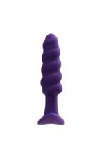 Twist Rechargeable Anal Vibe - Deep Purple - Image 2