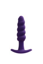 Twist Rechargeable Anal Vibe - Deep Purple - Image 4
