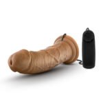 Dr. Skin Dr. Joe 8 Inch Vibrating Dildo with Suction Cup – Mocha - Image 3