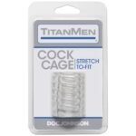 Titanmen Cock Cage - Clear - Image 2