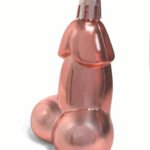 Glitterati Penis Party Ornaments 8 Pcs - Rose Gold