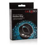 Silicone Tri-Snap Cock Ring – Black - Image 3