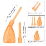 Ultimate Douche Reusable System with Interchangeable Nozzles – Orange - Image 5