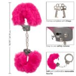 Ultra Fluffy Furry Cuffs - Pink - Image 7