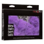 Ultra Fluffy Furry Cuffs - Purple - Image 2