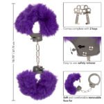 Ultra Fluffy Furry Cuffs - Purple - Image 4