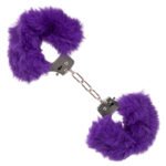 Ultra Fluffy Furry Cuffs - Purple - Image 6