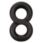 Ultra-Soft Crazy 8 Dual Enhancer Cock Ring – Black - Image 5