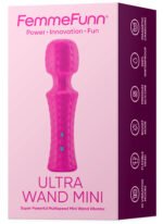 Ultra Wand Mini Rechargeable Vibrator – Pink