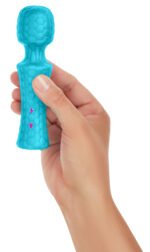 Ultra Wand Mini Rechargeable Vibrator – Turquoise