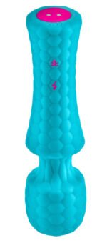 Ultra Wand Mini Rechargeable Vibrator – Turquoise - Image 4