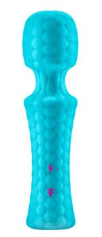 Ultra Wand Mini Rechargeable Vibrator – Turquoise - Image 5
