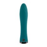 Ultra Wave Teal Rechargeable Silicone Vibrator - Image 5
