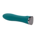 Ultra Wave Teal Rechargeable Silicone Vibrator - Image 6