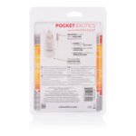 Pocket Exotics Heated Whisper Bullet Vibrator – Clear - Image 3