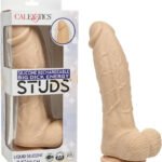 Silicone Rechargeable Big Dick Energy Studs - Ivory